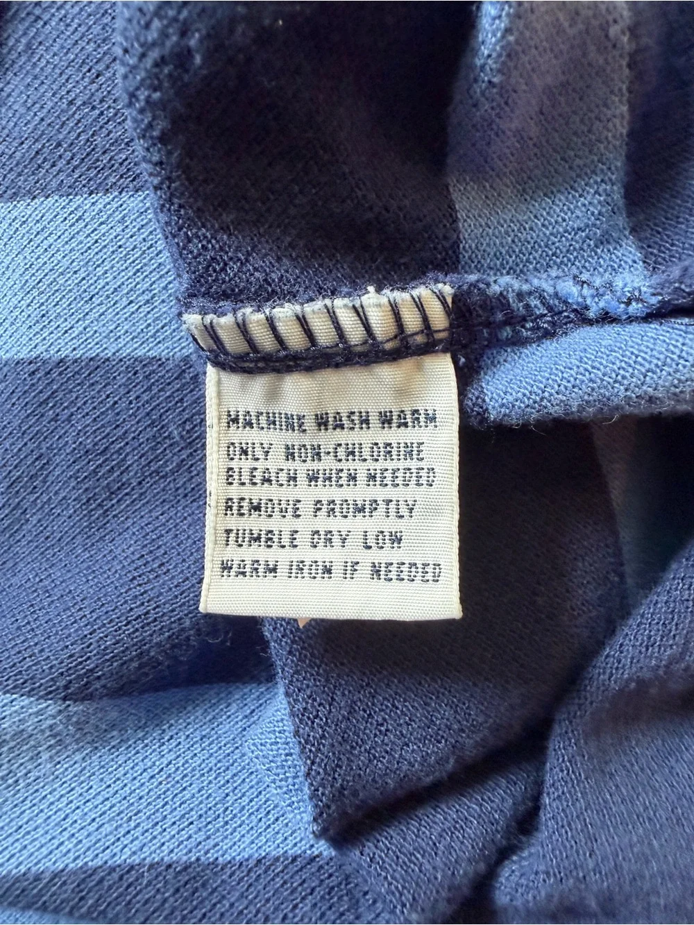 Polo Ralph Lauren Polo Shirt Men's XL Short Sleeve Blue Striped Cotton Pony Logo